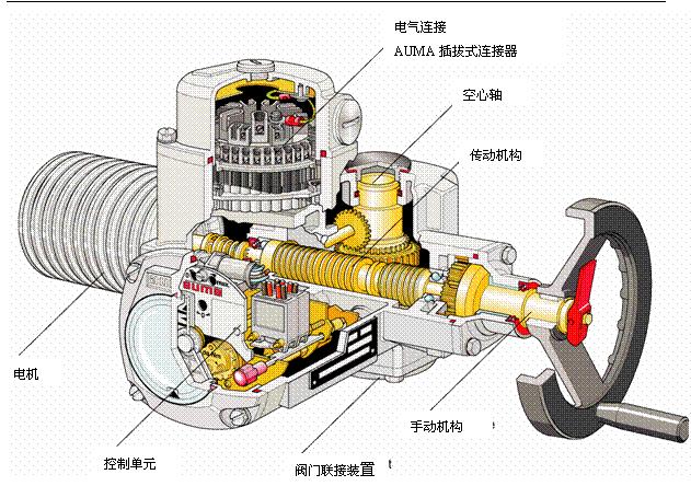 进口电动衬氟闸阀执行器结构图.jpg