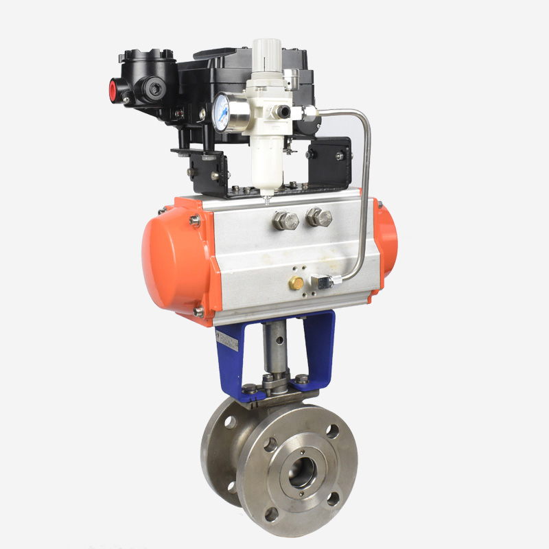 进口气动调节球阀要怎样与PLC调试联网